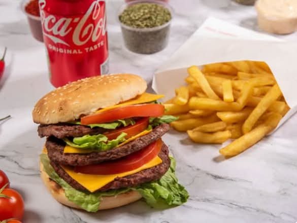 King Triple Cheese Burger Meal Deal
