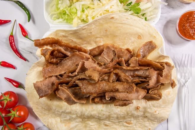 Lamb Doner Wrap