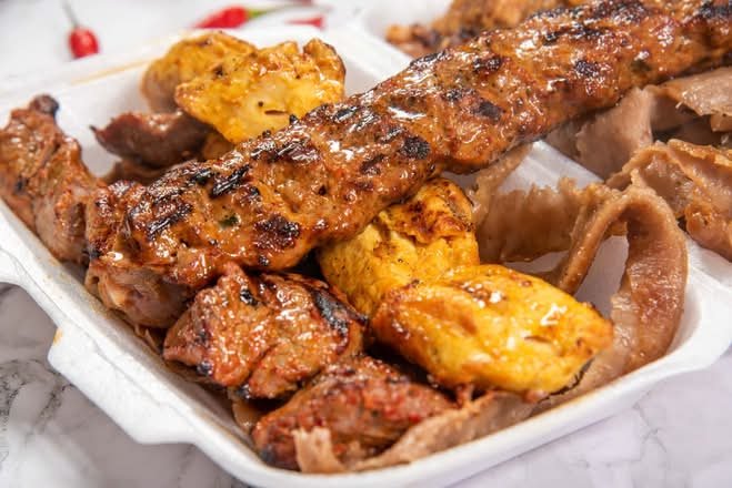Combination Kebab Any two scewers kebab