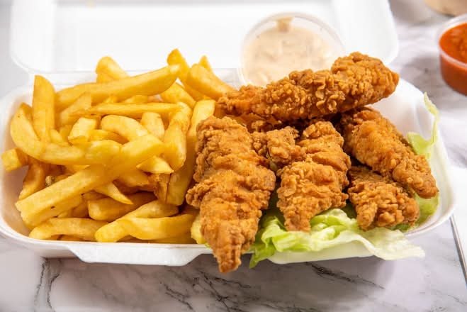 5 Chicken Strips and Chips