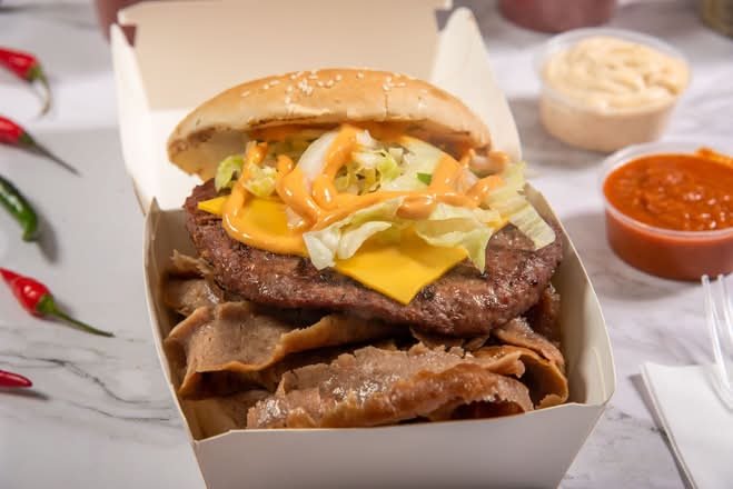 E.G Burger (with Doner)
