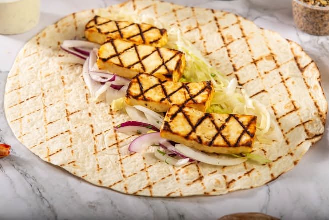 Halloumi Wrap