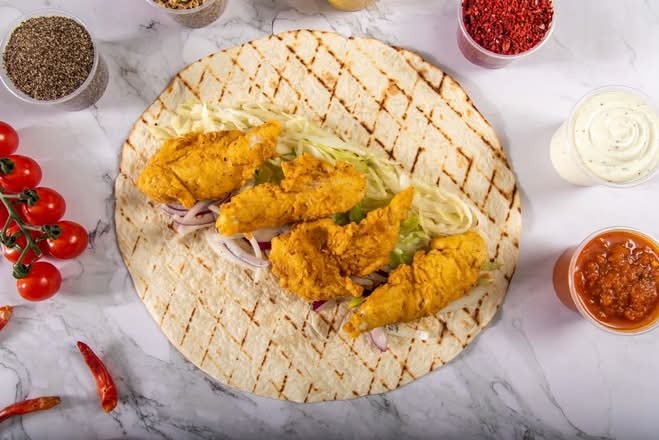 2x Fried Chicken Wraps
