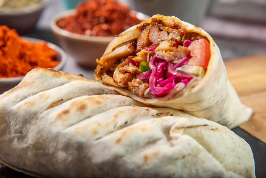 Chicken Doner Wrap